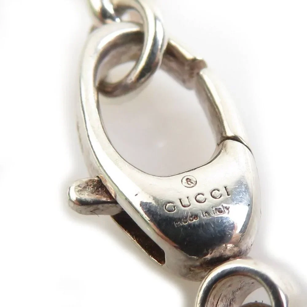 Gucci Interlocking-G Silver-Tone Necklace - Picture 6 of 7